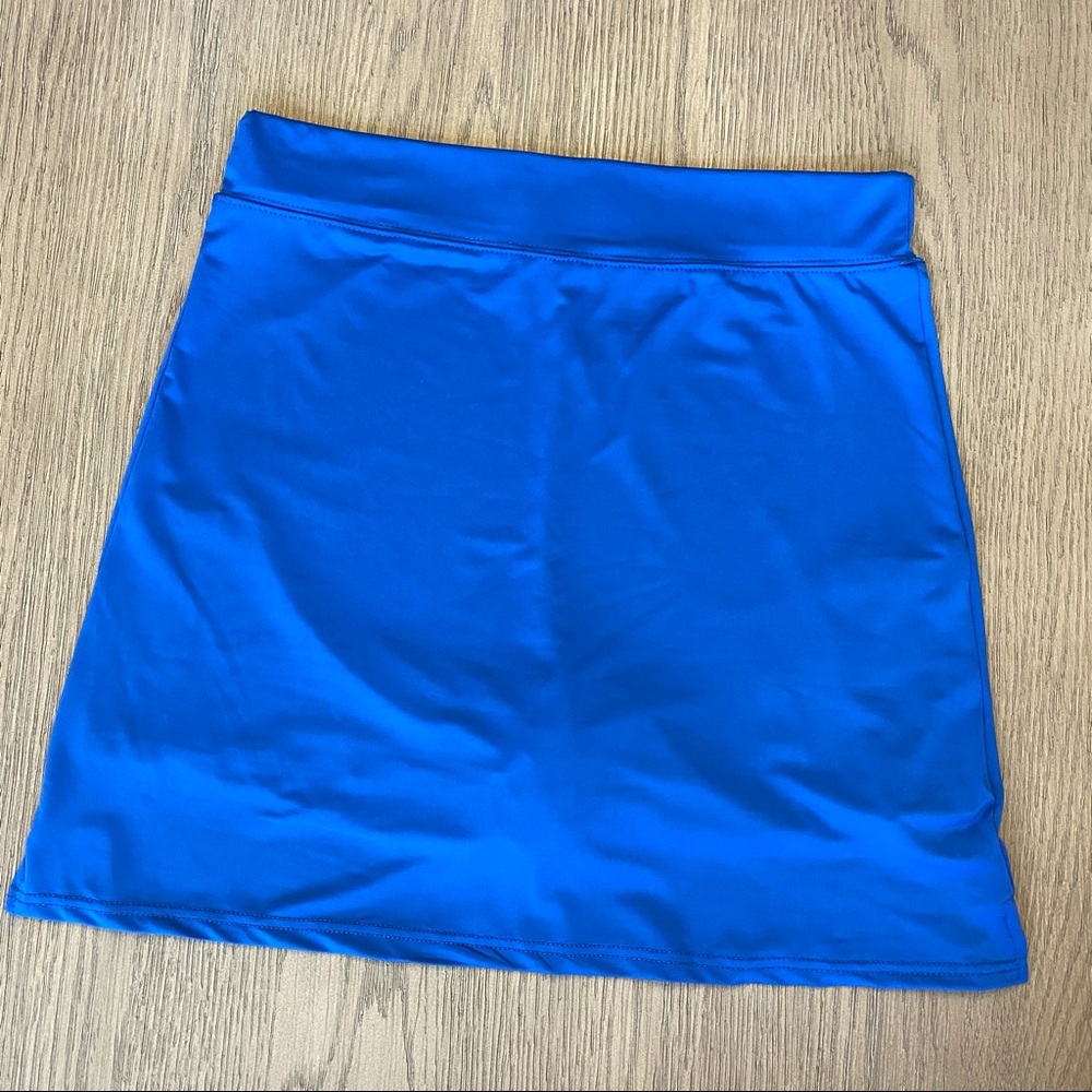 Blue Athletic Skort